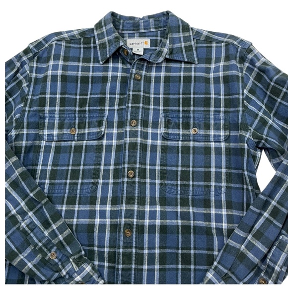 Carhartt Button Down Flannel Shirt - Picture 4 of 9